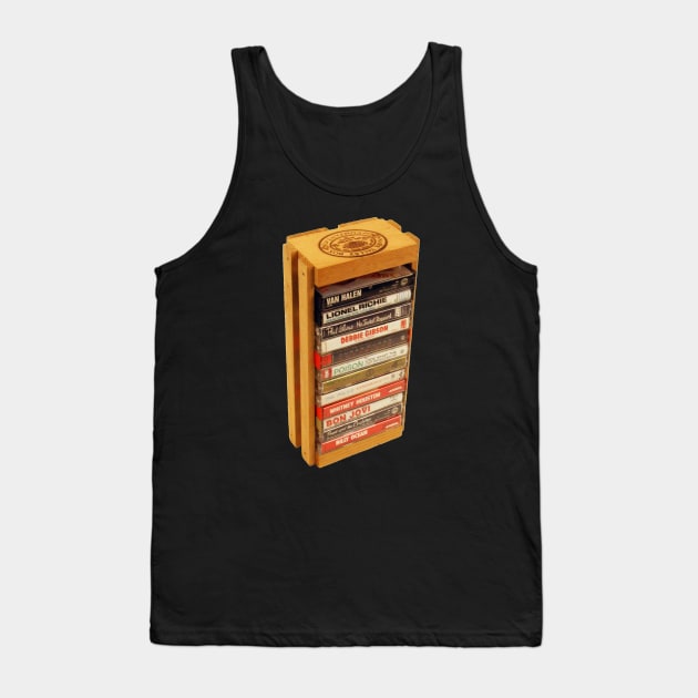 Napa Valley 80s Cassette Tapes: Version 1 Tank Top by HustlerofCultures